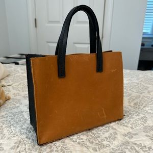 Parker Clay Leather Handbag